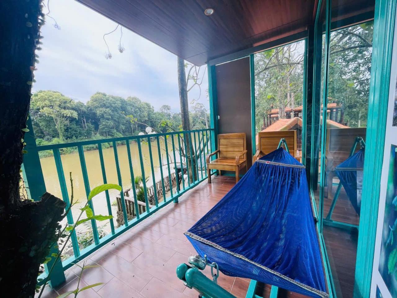Green Bamboo Lodge Resort Cat Tien Esterno foto